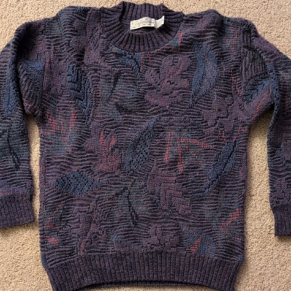 Vintage Patterned Sweater